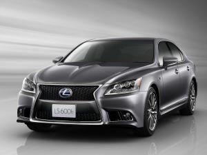 Lexus LS600h F-Sport 2012 года (JP)